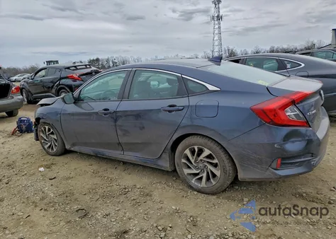 2017 Honda Civic Ex from USA, damaged, VIN 19XFC2F76HE046324